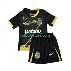 Cuarta Equipación del Sporting CP 2024-2025 Manga Corta para Niño (Camiseta y pantalón)