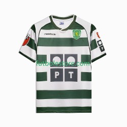Primera Equipación del Sporting CP Retro 2001 2003 Manga Corta para Hombre