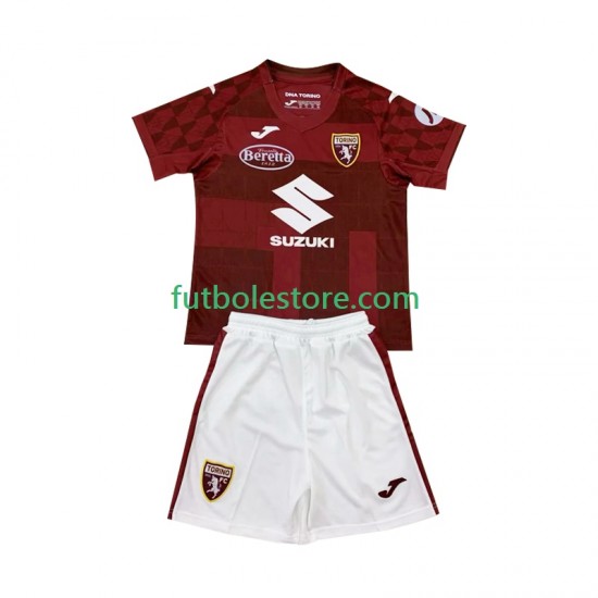 Primera Equipación del Torino 2024-2025 Manga Corta para Niño (Camiseta y pantalón) Primera Equipación del Torino 2024-2025 Manga Corta para Niño (Camiseta y pantalón)