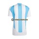 Primera Equipación del Argentina Copa America 2024 Azul Blanco Manga Corta para Hombre