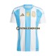 Primera Equipación del Argentina Copa America 2024 Azul Blanco Manga Corta para Hombre
