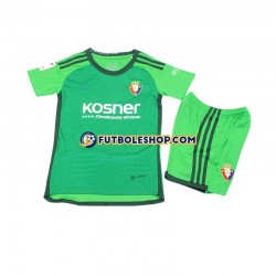 Tercera Equipación del CA Osasuna 2023-2024 Verde Manga Corta para Niño (Camiseta y pantalón)