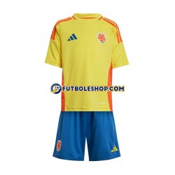 Primera Equipación del Colombia Copa America 2024 Manga Corta para Niño (Camiseta y pantalón)