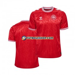 Primera Equipación del Dinamarca Euro 2024 Rojo Manga Corta para Hombre Primera Equipación del Dinamarca Euro 2024 Rojo Manga Corta para Hombre