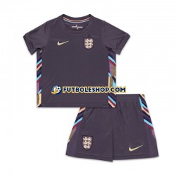 Segunda Equipación del Inglaterra Euro 2024 Manga Corta para Niño (Camiseta y pantalón)