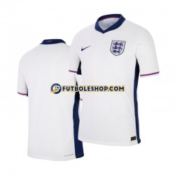 Primera Equipación del Inglaterra Euro 2024 Blanco Manga Corta para Hombre