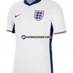 Primera Equipación del Inglaterra Euro 2024 Blanco Manga Corta para Hombre