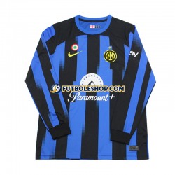 Primera Equipación del Inter Milan 2023-2024 ML para Hombre