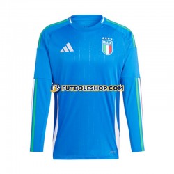 Primera Equipación del Italia Euro 2024 Azul ML para Hombre