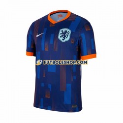 Segunda Equipación del Países Bajos Euro 2024 Manga Corta para Hombre