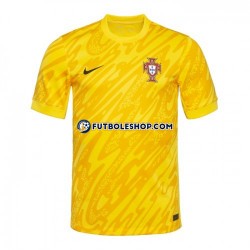 Primera Equipación del Portugal Portero Euro 2024 Manga Corta para Hombre