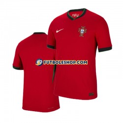 Primera Equipación del Portugal Euro 2024 Rojo Manga Corta para Hombre