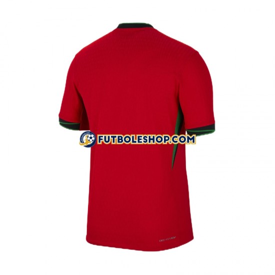 Primera Equipación del Portugal Euro 2024 Rojo Manga Corta para Hombre