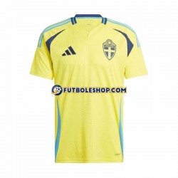 Primera Equipación del Suecia 2024 Manga Corta para Hombre