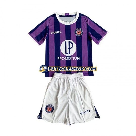 Segunda Equipación del Toulouse 2023-2024 Manga Corta para Niño (Camiseta y pantalón) Segunda Equipación del Toulouse 2023-2024 Manga Corta para Niño (Camiseta y pantalón)