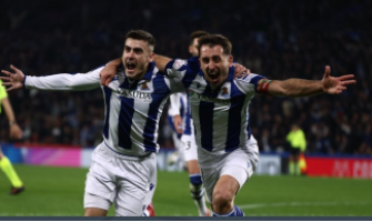 La Real Sociedad vence 2-0 a Osasuna La Real Sociedad vence 2-0 a Osasuna