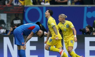 Eslovaquia perdió 1-2 ante Ucrania