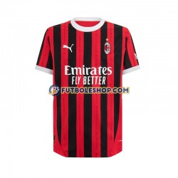 Primera Equipación del AC Milan 2024-2025 Manga Corta para Hombre