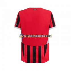 Primera Equipación del AC Milan 2024-2025 Manga Corta para Hombre