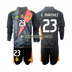 Primera Equipación del Argentina Portero Emiliano Martinez 23 2024 ML para Niño (Camiseta y pantalón)