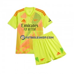 Primera Equipación del Arsenal Portero 2024-2025 Manga Corta para Niño (Camiseta y pantalón)
