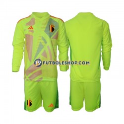 Segunda Equipación del Bélgica Portero Euro 2024 ML para Niño (Camiseta y pantalón)
