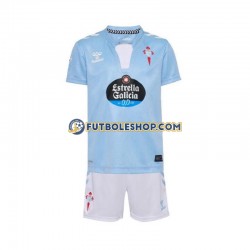 Primera Equipación del Celta de Vigo 2024-2025 Manga Corta para Niño (Camiseta y pantalón)