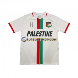 Segunda Equipación del Club Deportivo Palestino Center Stripre 2024-2025 Manga Corta para Hombre