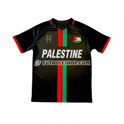 Primera Equipación del Club Deportivo Palestino Center Stripre 2024-2025 Manga Corta para Hombre