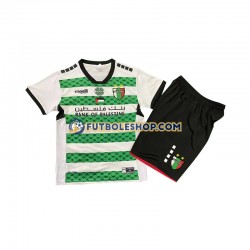 Tercera Equipación del Club Deportivo Palestino 2024-2025 Manga Corta para Niño (Camiseta y pantalón)