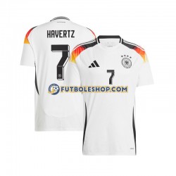 Primera Equipación del Alemania Havertz 7 Euro 2024 Manga Corta para Hombre