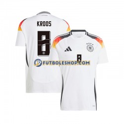 Primera Equipación del Alemania Toni Kroos 8 Euro 2024 Manga Corta para Hombre