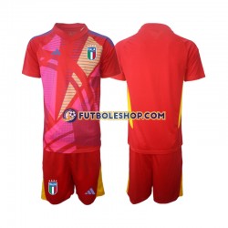 Tercera Equipación del Italia Portero Euro 2024 Manga Corta para Niño (Camiseta y pantalón)