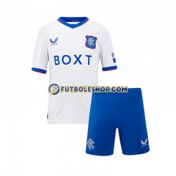 Segunda Equipación del Rangers 2024-2025 Manga Corta para Niño (Camiseta y pantalón)