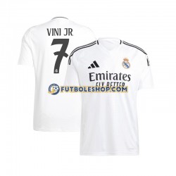 Primera Equipación del Real Madrid Vinicius Junior 7 2024-2025 Manga Corta para Hombre