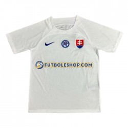 Segunda Equipación del Eslovaquia Euro 2024 Manga Corta para Hombre