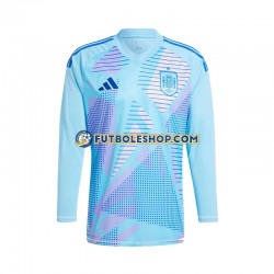 Segunda Equipación del España Portero Euro 2024 Azul ML para Hombre