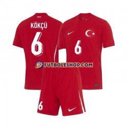 Segunda Equipación del Turquía Orkun Kokcu 6 Euro 2024 Manga Corta para Niño (Camiseta y pantalón) Segunda Equipación del Turquía Orkun Kokcu 6 Euro 2024 Manga Corta para Niño (Camiseta y pantalón)
