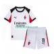 Segunda Equipación del AC Milan Christian Pulisic 11 2025-2026 Manga Corta para Niño (Camiseta y pantalón)