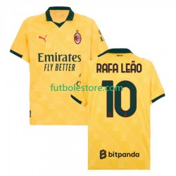 Tercera Equipación del AC Milan Rafael Leao 10 2025-2026 Manga Corta para Hombre Tercera Equipación del AC Milan Rafael Leao 10 2025-2026 Manga Corta para Hombre