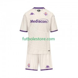 Segunda Equipación del ACF Fiorentina 2025-2026 Manga Corta para Niño (Camiseta y pantalón)