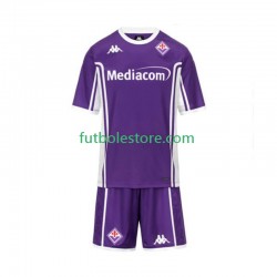 Primera Equipación del ACF Fiorentina 2025-2026 Manga Corta para Niño (Camiseta y pantalón)