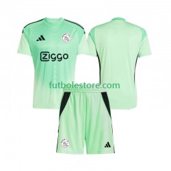Primera Equipación del AFC Ajax Portero 2025-2026 Manga Corta para Niño (Camiseta y pantalón) Primera Equipación del AFC Ajax Portero 2025-2026 Manga Corta para Niño (Camiseta y pantalón)