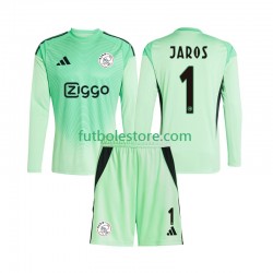 Primera Equipación del AFC Ajax Portero Vitezslav Jaros 1 2025-2026 ML para Niño (Camiseta y pantalón) Primera Equipación del AFC Ajax Portero Vitezslav Jaros 1 2025-2026 ML para Niño (Camiseta y pantalón)