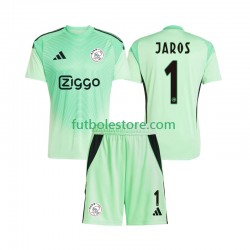 Primera Equipación del AFC Ajax Portero Vitezslav Jaros 1 2025-2026 Manga Corta para Niño (Camiseta y pantalón) Primera Equipación del AFC Ajax Portero Vitezslav Jaros 1 2025-2026 Manga Corta para Niño (Camiseta y pantalón)