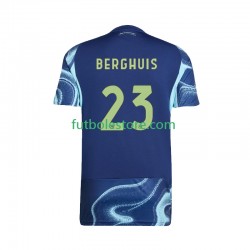 Segunda Equipación del AFC Ajax Steven Berghuis 23 2025-2026 Manga Corta para Hombre Segunda Equipación del AFC Ajax Steven Berghuis 23 2025-2026 Manga Corta para Hombre