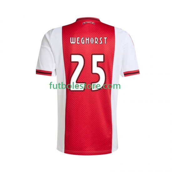 Primera Equipación del AFC Ajax Wout Weghorst 25 2025-2026 Manga Corta para Hombre Primera Equipación del AFC Ajax Wout Weghorst 25 2025-2026 Manga Corta para Hombre