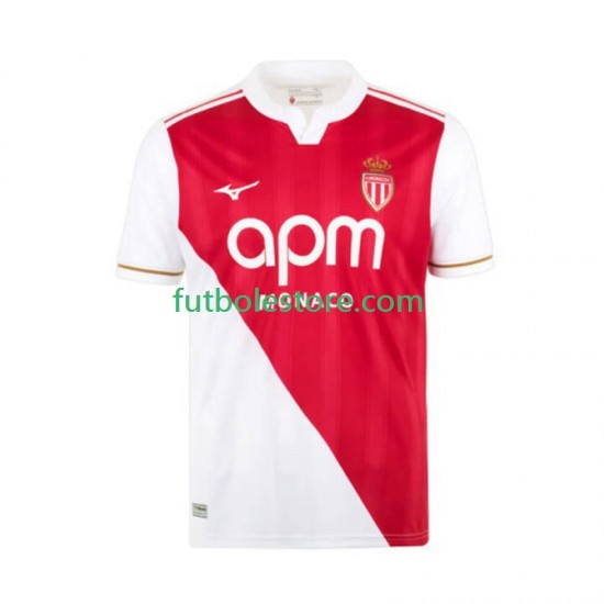 Primera Equipación del AS Monaco 2025-2026 Manga Corta para Hombre