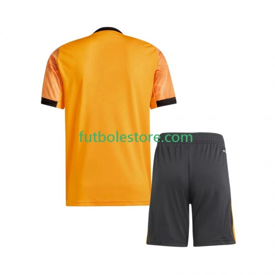 Segunda Equipación del AS Roma 2025-2026 Manga Corta para Niño (Camiseta y pantalón)