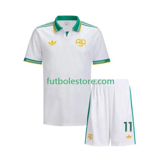 Tercera Equipación del AS Roma Evan Ferguson 11 2025-2026 Manga Corta para Niño (Camiseta y pantalón)